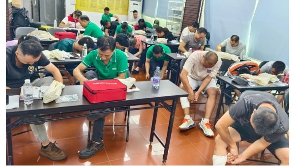 注塑模具廠開展急救員培訓，為生命保駕護航