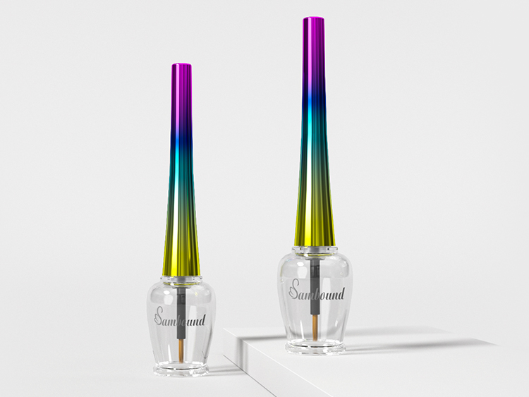 漸變色眼線增長(zhǎng)液空瓶注塑加工