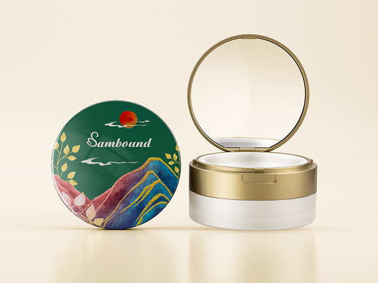 透明磨砂散粉罐容器注塑廠家 透明磨砂散粉罐容器注塑廠家