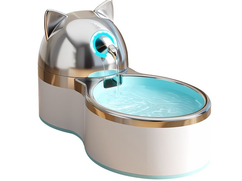 寵物自動飲水機活水循環(huán)智能喂水器