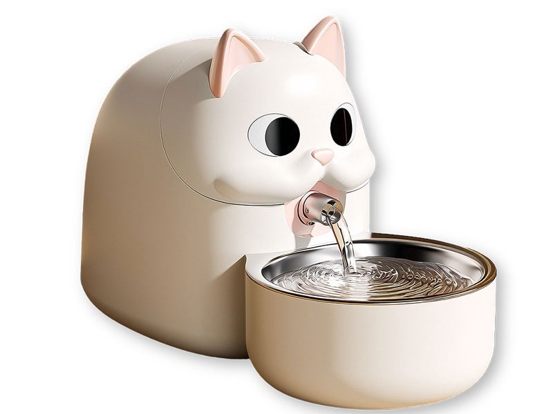 寵物自動飲水機活水循環(huán)智能喂水器