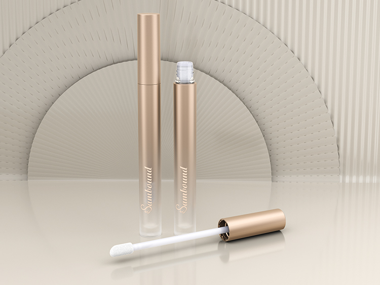 磨砂漸變空唇彩管注塑加工 磨砂漸變空唇彩管注塑加工