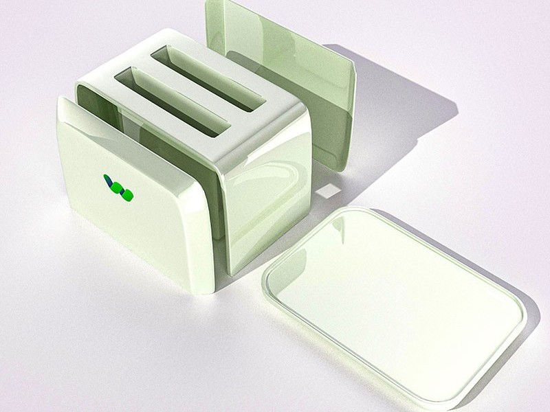 烤面包機(jī)外殼注塑成型